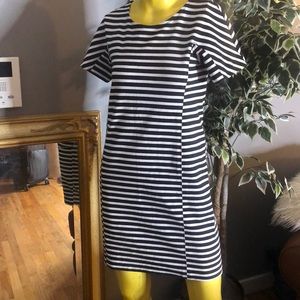 J. CREW BLACK & WHITE DRESS